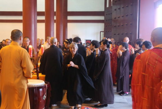 中国佛学院普陀山学院普陀讲寺举行首届盂兰盆供及四大部洲焰口祈福超荐法会
