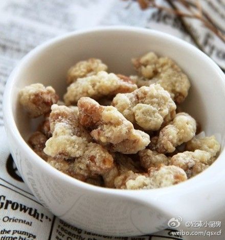 蛋酥核桃仁(图)