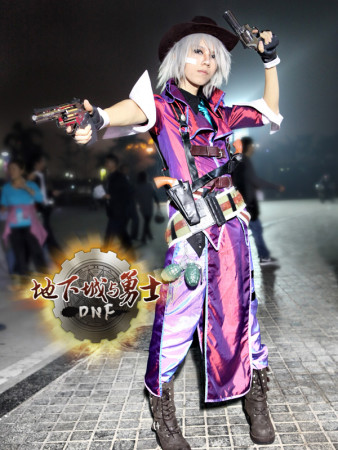 勇士风范走进现实dnf cosplay闪亮出场