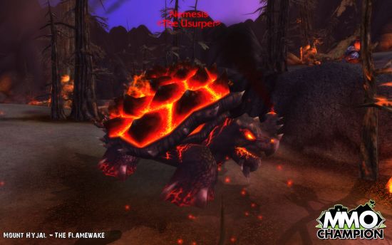 构思到现实的转变 大灾变怪物熔岩龟_魔兽世界