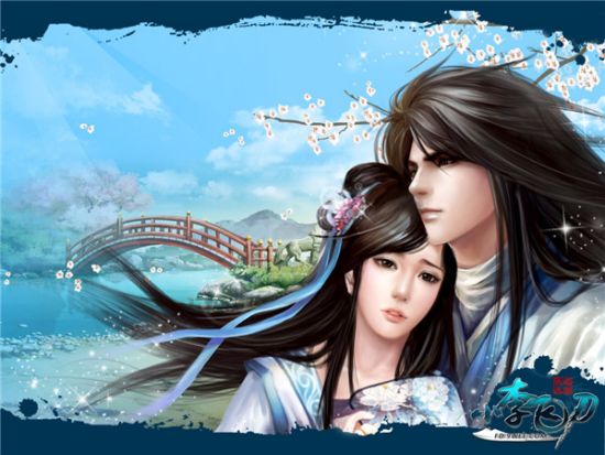 347681085_闯情关《小李飞刀》情人节唯美壁纸曝光 _网页游戏 ...
