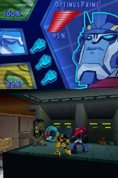 Transformers Animated: The Game (2008, DS)