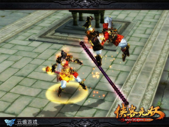 《侠客无双》与同门师兄比武切磋 《侠客无双》与同门师兄比武切磋
