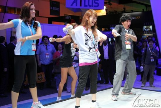 妹子与游戏齐飞 E3大展馆内精彩图集 妹子与游戏齐飞 E3大展馆内精彩图集