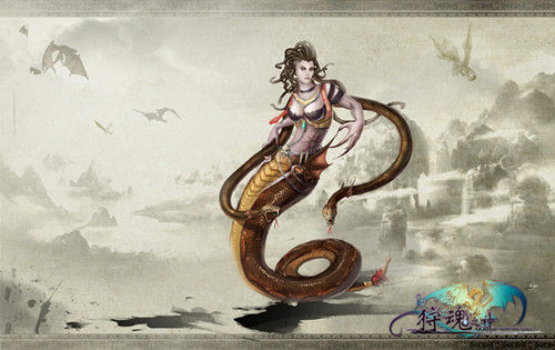 图4:怪物原画 图4:怪物原画