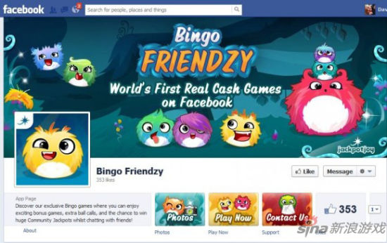 Facebook½ĲϷBingo & Slots Friendzy