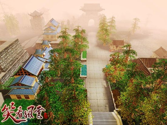 大街小巷空無一人