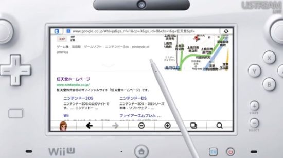 Wii U Game Pad֧Googleͼҳ