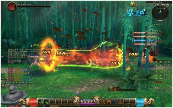 画面、战斗、特效 横版格斗网游高富帅指标