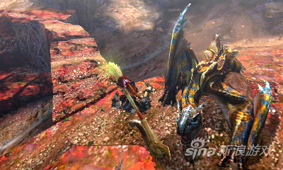 任天堂宣布《怪物猎人4》登陆中文版3DS_电