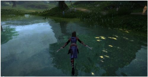 九阴真经唐门场景风景截图 凌波不过横塘路