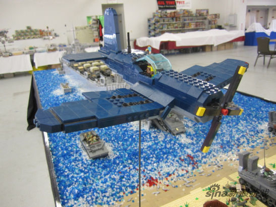 乐高无所不能!50万枚砖块还原二战经典战役_电