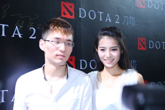 DOTA2玩家最爱神仙姐姐 赵洁CJ倩影_网络游