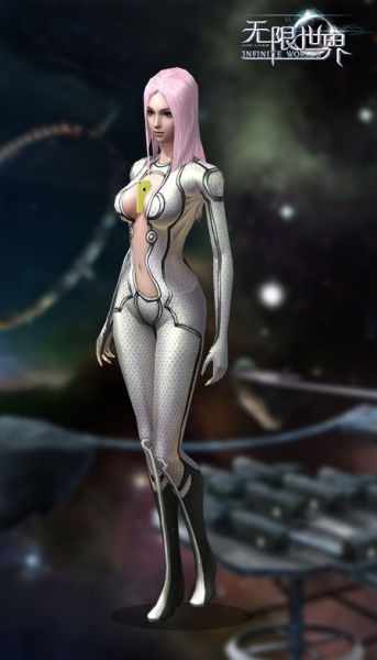 《无限世界》美女角色胸部夹iphone5c