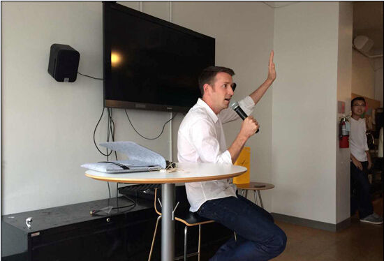 参观旧金山INKLING公司 中美创业大赛巅峰对决 NDP Media VS硅谷创业者