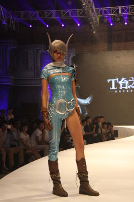 TERA举办游戏时装发布会 高虎T台首秀_产业服