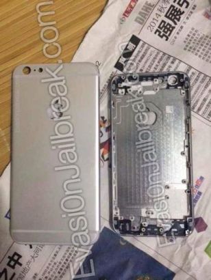 5.5英寸iPhone 6金属后盖首曝 真实度极高