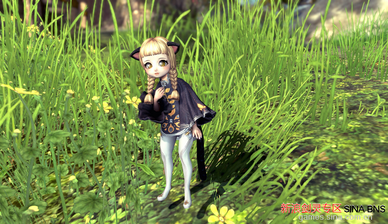 金眸女童颜也赞 剑灵灵族女性捏脸数据