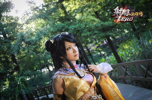 光棍福利 《射雕ZERO》黄蓉COSer绝美玩伴_