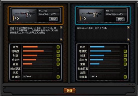 穿越火线cf20新武器m4a1ss评测4连发射击