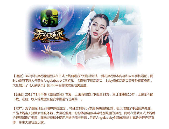 360发布2015年1月手游指数 IP游戏表现抢眼