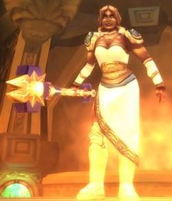 悲伤圣女就像是卡拉赞贞洁圣女的黑化版