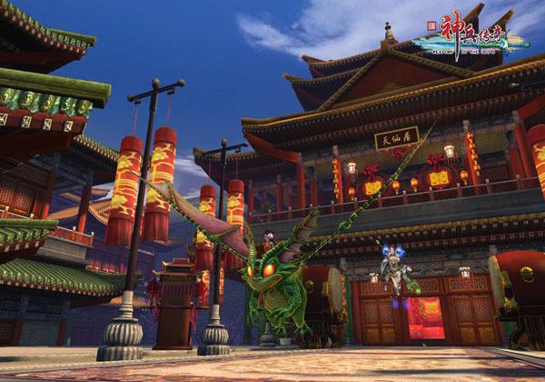 《神兵传奇》首发代言宠 激萌可爱玉灵龙_神