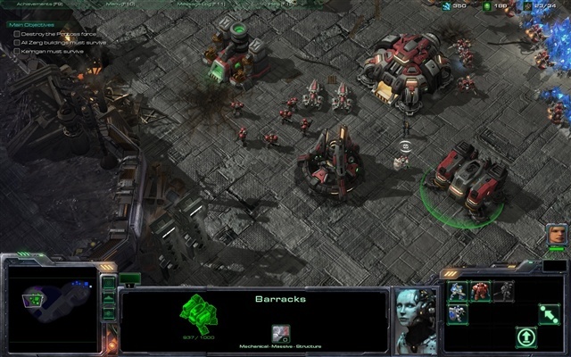 星际争霸2地图 星际1人族与虫族战役复刻地图