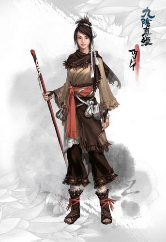 水边多丽人九阴真经女侠演绎东方神韵