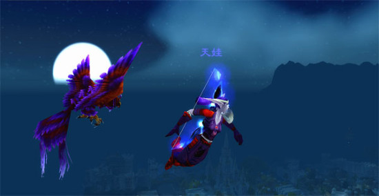 锁甲幻化:猎人唯美紫色系 超人的呐喊