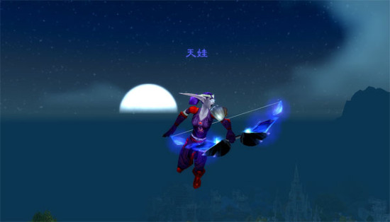 锁甲幻化:猎人唯美紫色系 超人的呐喊