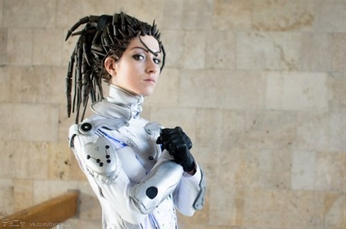 时空枢纽上的<em>刀锋女王</em> 凯瑞甘精品COS欣赏_风