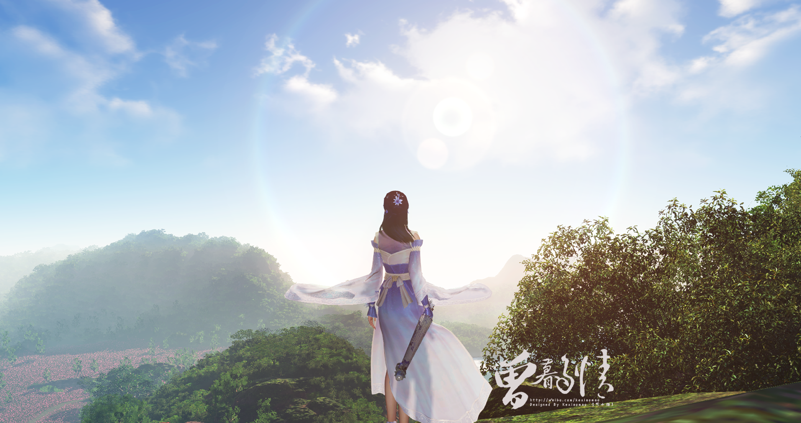 天涯明月刀美图秀 曾暮多情套女装-新浪天涯明