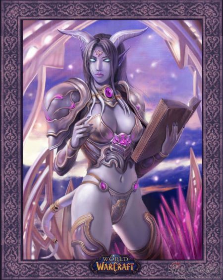 妖娆性感无限 azazel经典wow插画鉴赏