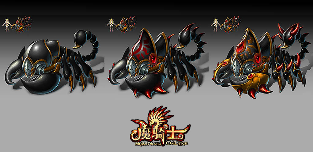 《魔骑士》游戏原画