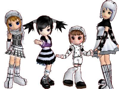 《超级跑跑》时尚元宵版前卫黑白配_网络游戏