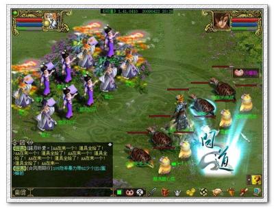 10年来好玩的帮战系统问道帮战_网络游戏问道