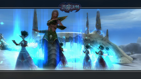 洪荒魔兽隐现 恶魔法则异族之战打响_网络游戏