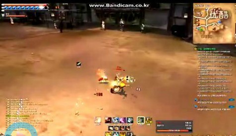  Hanbok summoner's bomb video against assassins flying all over the sky