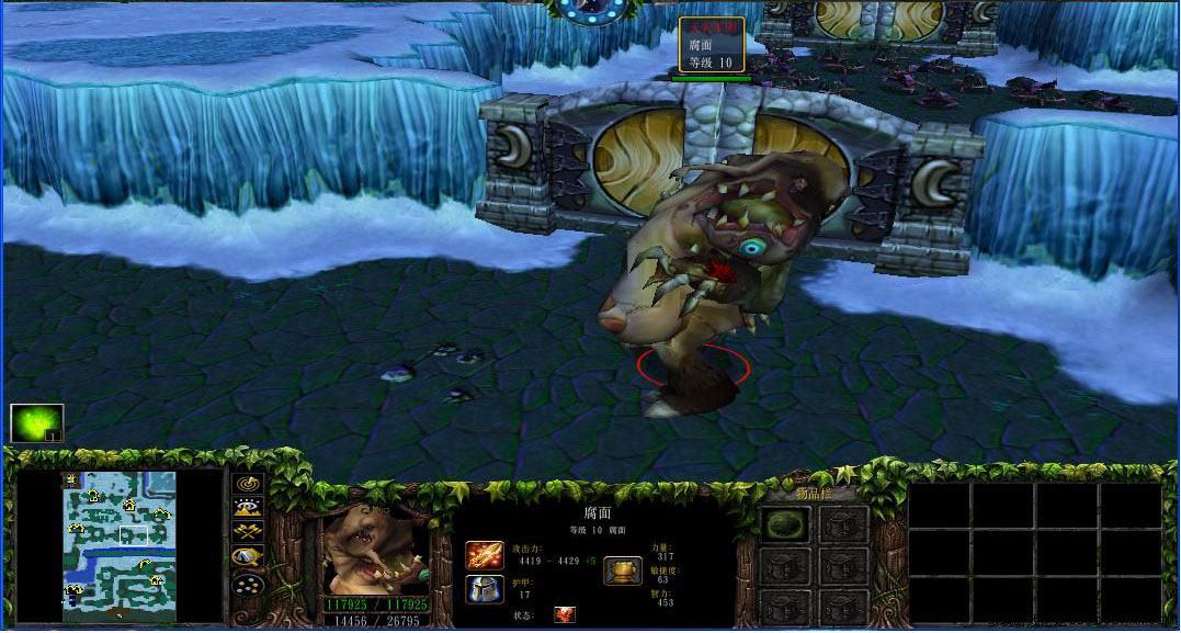 玩家自制war3冰冠堡垒副本游戏地图下载