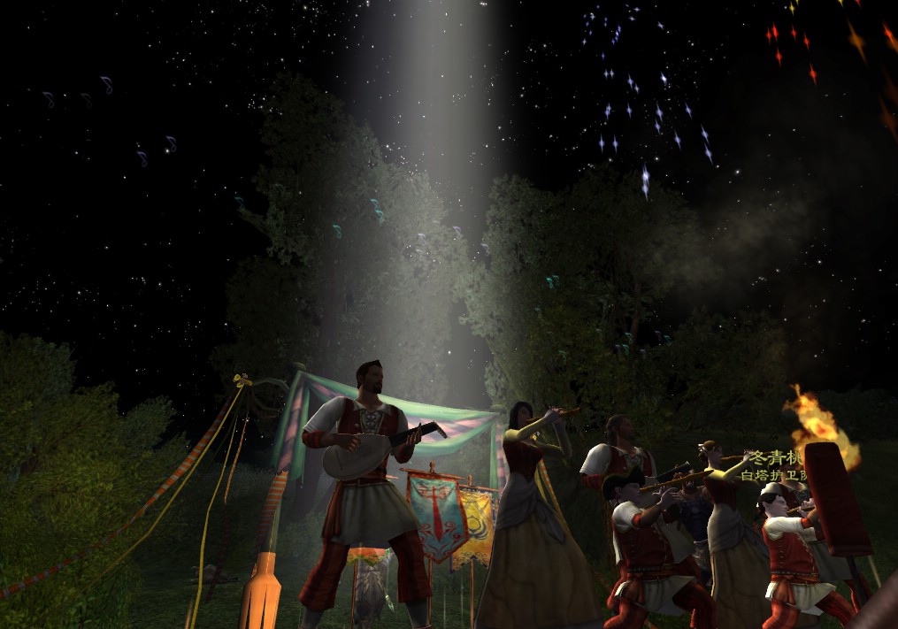 [图文]指尖的快乐 指环王玩家音乐庆典盛况(2)