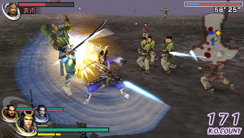 《无双大蛇 魔王再临》PSP版新画面