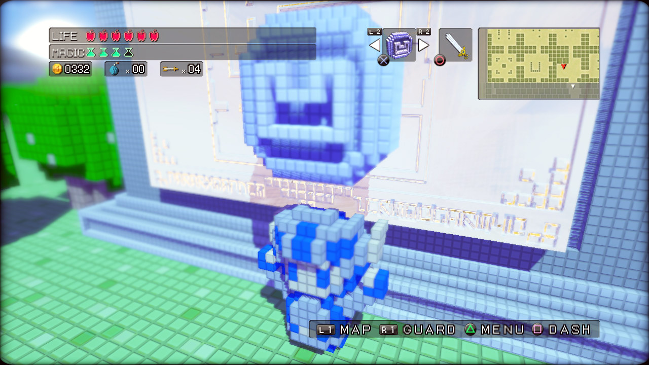 《3D点阵游戏英雄》游戏画面