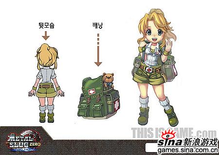 经典街机改编《合金弹头ol》原画公布