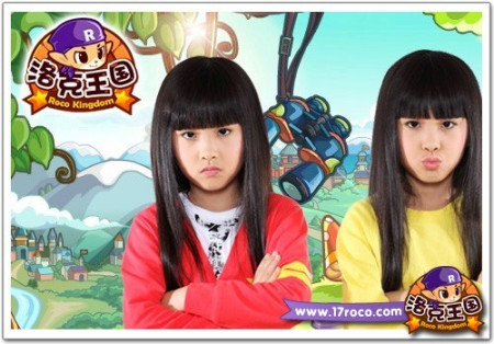 Sandy&Mandy搞怪表情姐妹花新装出镜_网页游戏_新浪游戏_新浪网