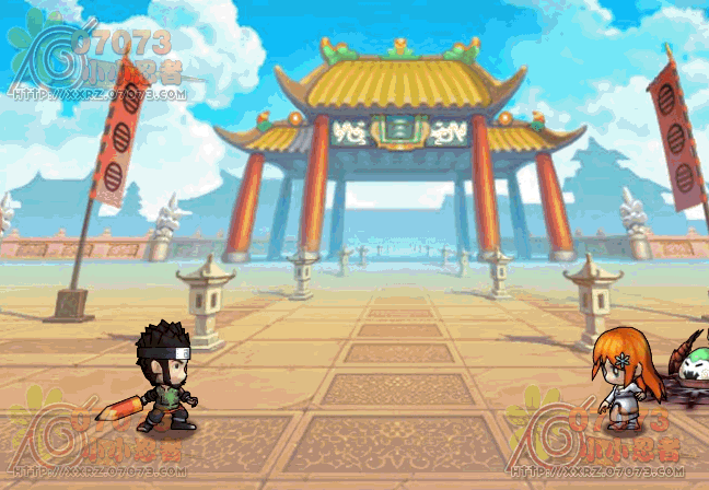 小小忍者vo.3.10井上织姬奥义动图