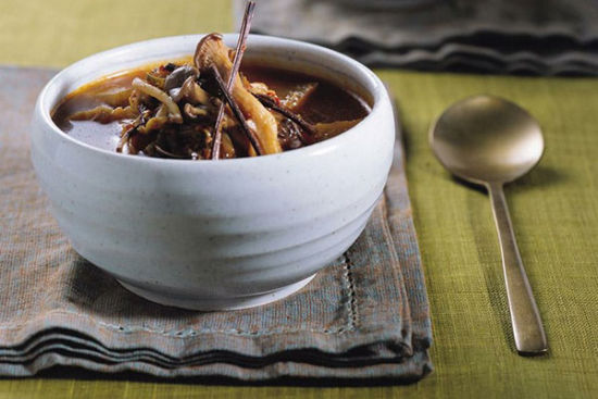 牛蒡香菇炖牛肉