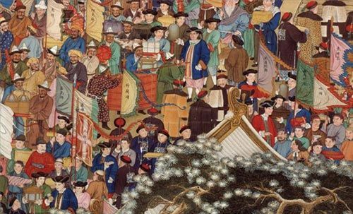 万国来朝盛唐万国来朝