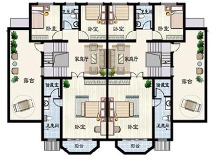 水岸华庭2期251-308㎡别墅 起价110万(组图)