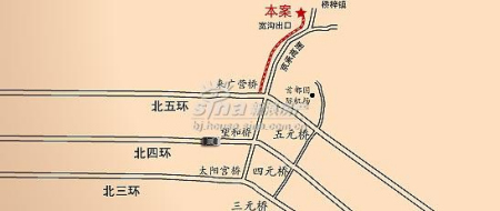 图为玖号院项目位置图 图为玖号院项目位置图